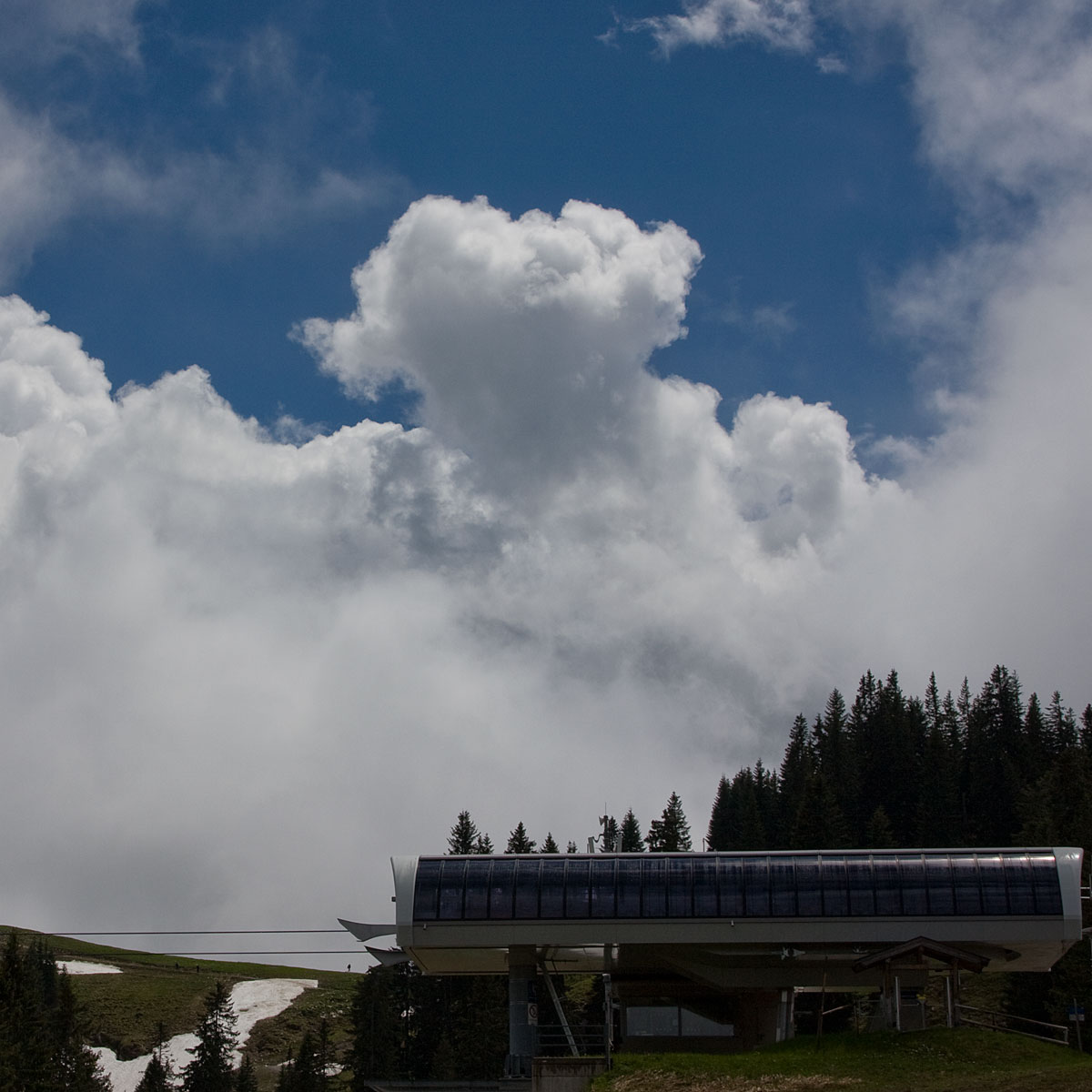 Wolkenbildung im Gewitter